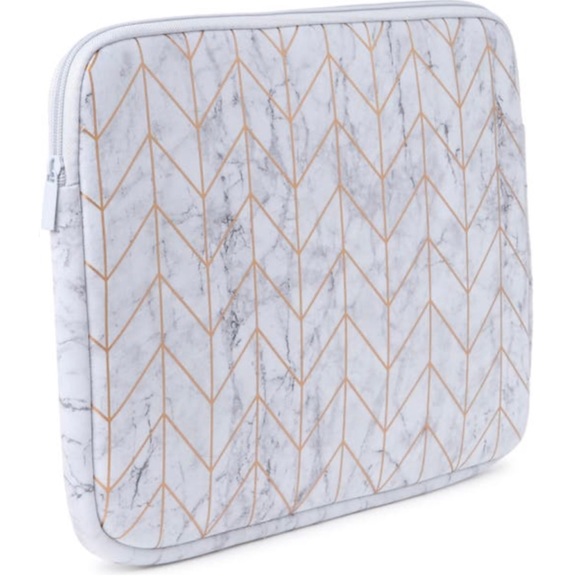 MYTAGALONGS Art Deco Laptop Sleeve, Marble - Picture 5 of 5